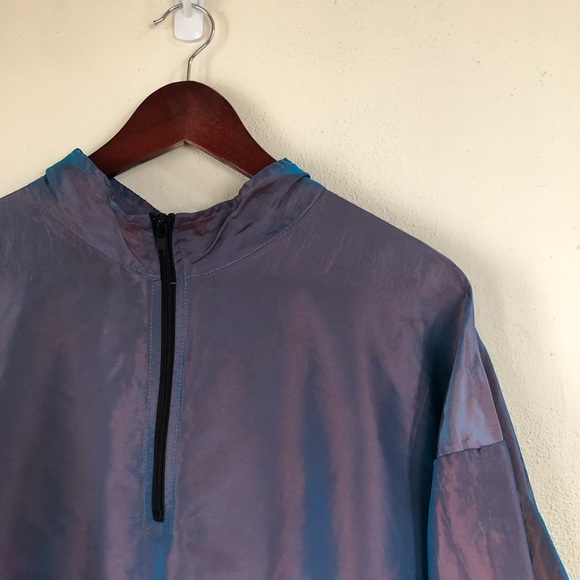 RARE Bootleg Tommy Hilfiger Iridescent Windbreake - Picture 4 of 8
